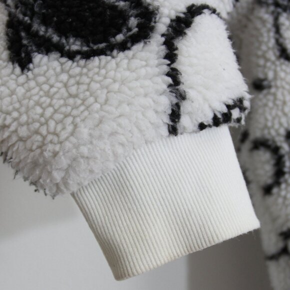 Lazy Oaf x Peanuts Snoopy Good Grief Full Zip Teddy Fleece Jacket Unisex Small - Picture 7 of 14